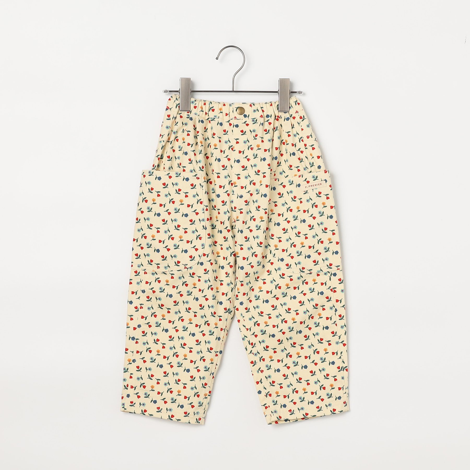 セール 子供服t p.premier ピードットプルミエ 総柄 ツイル ワイド パンツ キッズ ベビー 男の子 女の子 シンプル かわいい 2025秋冬 | p.premier | 04