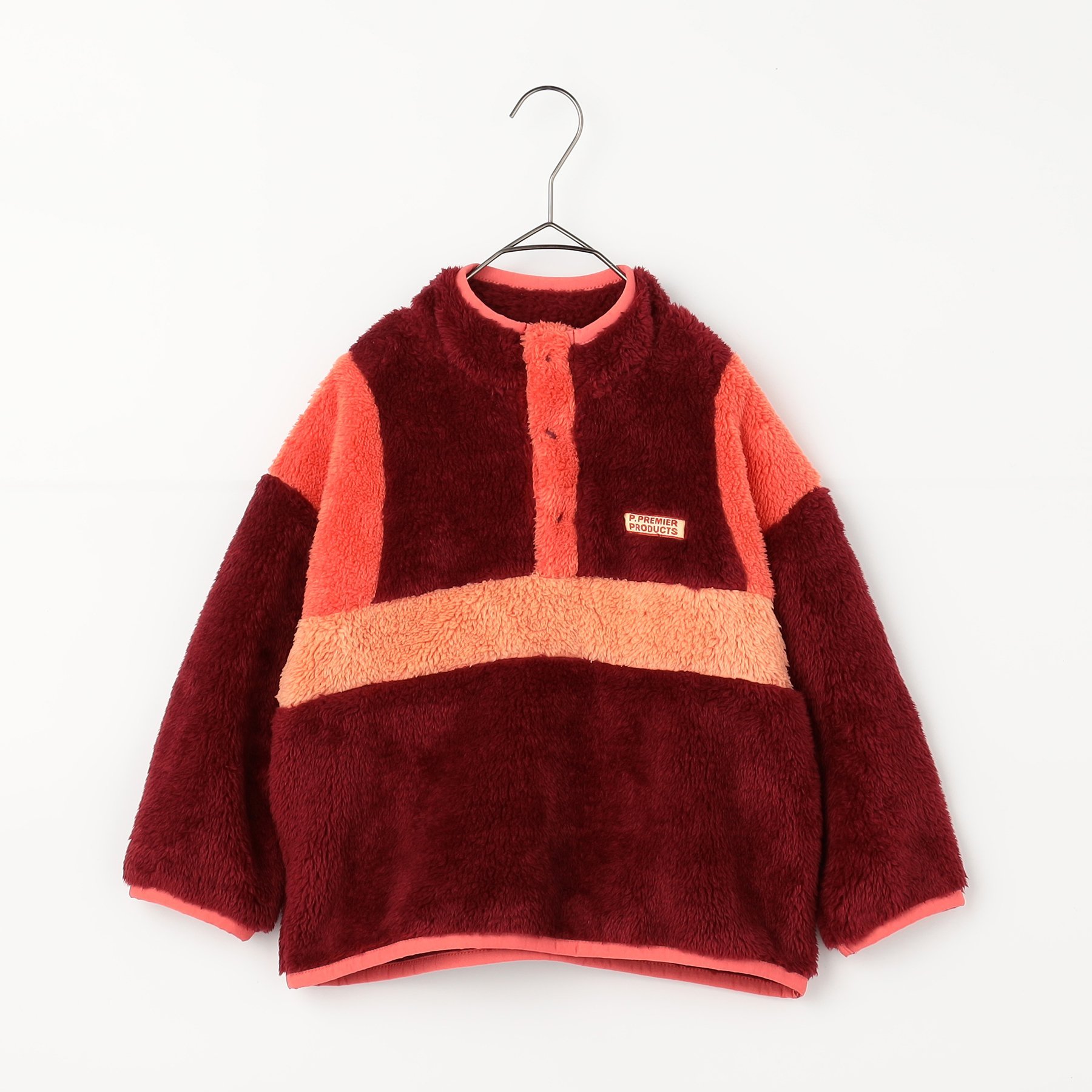 UNDERCOVER / ファー フリース 切替 プルオーバー ニット セーター UNDERCOVER - UNDERCOVER / ファー フリース 切替 プルオーバー ニット