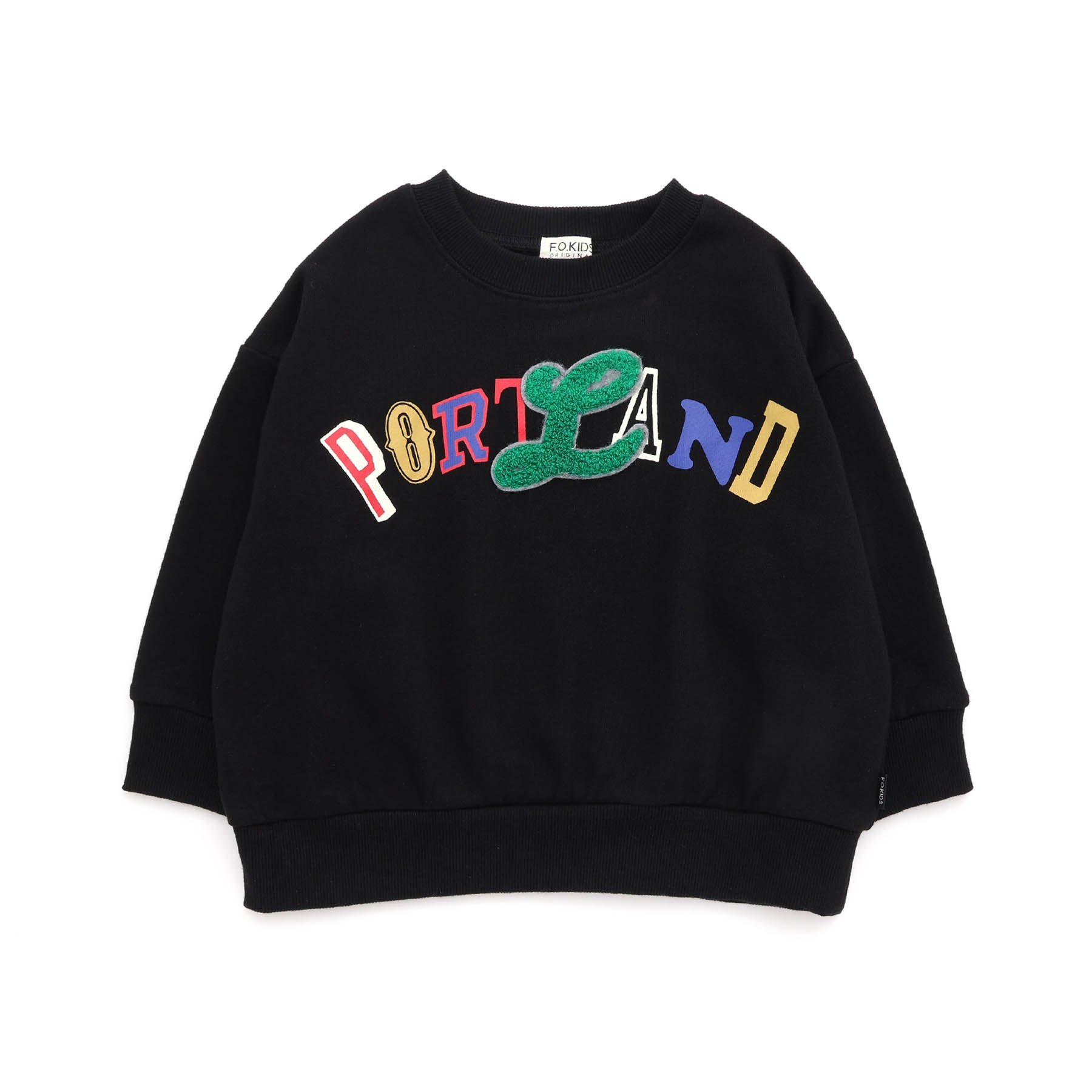 F.O.KIDS（エフオーキッズ） 子供服 カラバリ ロゴプリント トレーナー