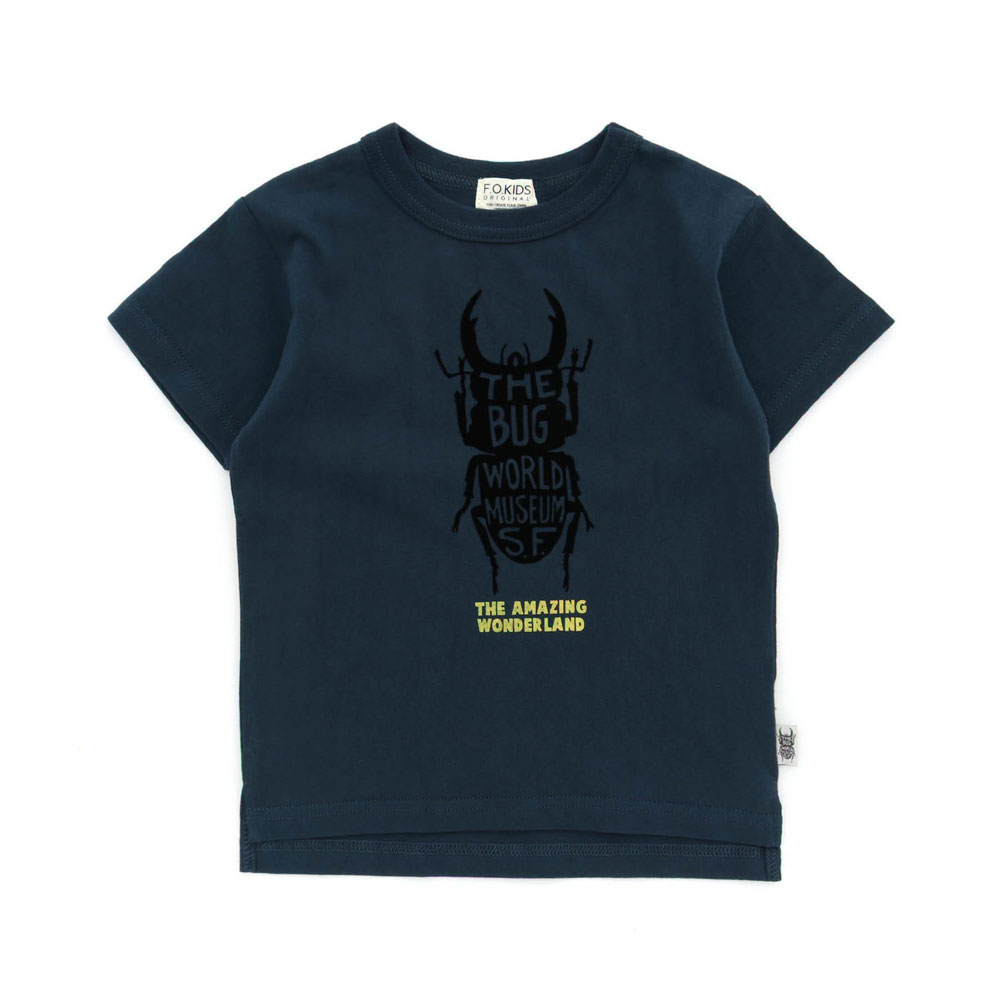 子供服 インセクト タイポグラフィ Tシャツ F.O.KIDS エフオーキッズ キッズ 男の子 半袖 2023夏｜mickykids｜05