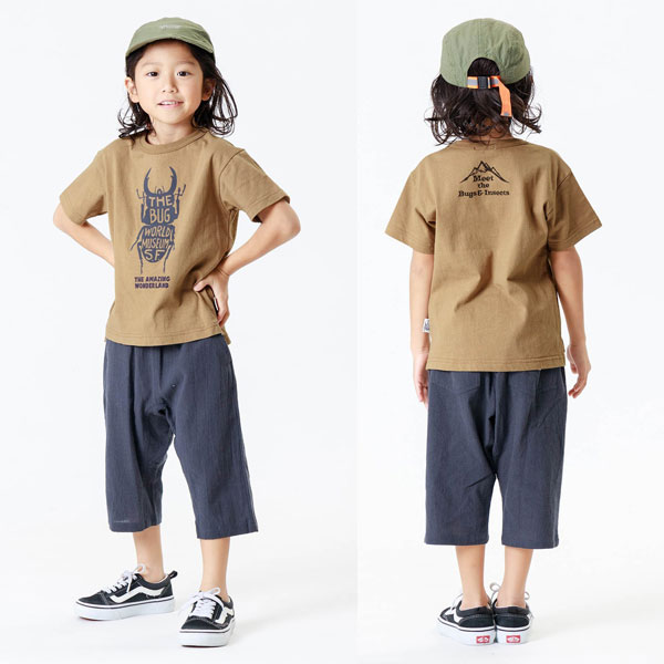 子供服 インセクト タイポグラフィ Tシャツ F.O.KIDS エフオーキッズ キッズ 男の子 半袖 2023夏｜mickykids｜16