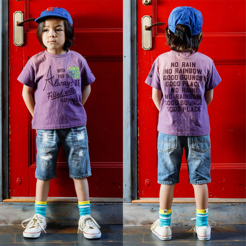 F.O.KIDS（エフオーキッズ） 子供服t F.O.KIDS リメイク デニム ハーフ