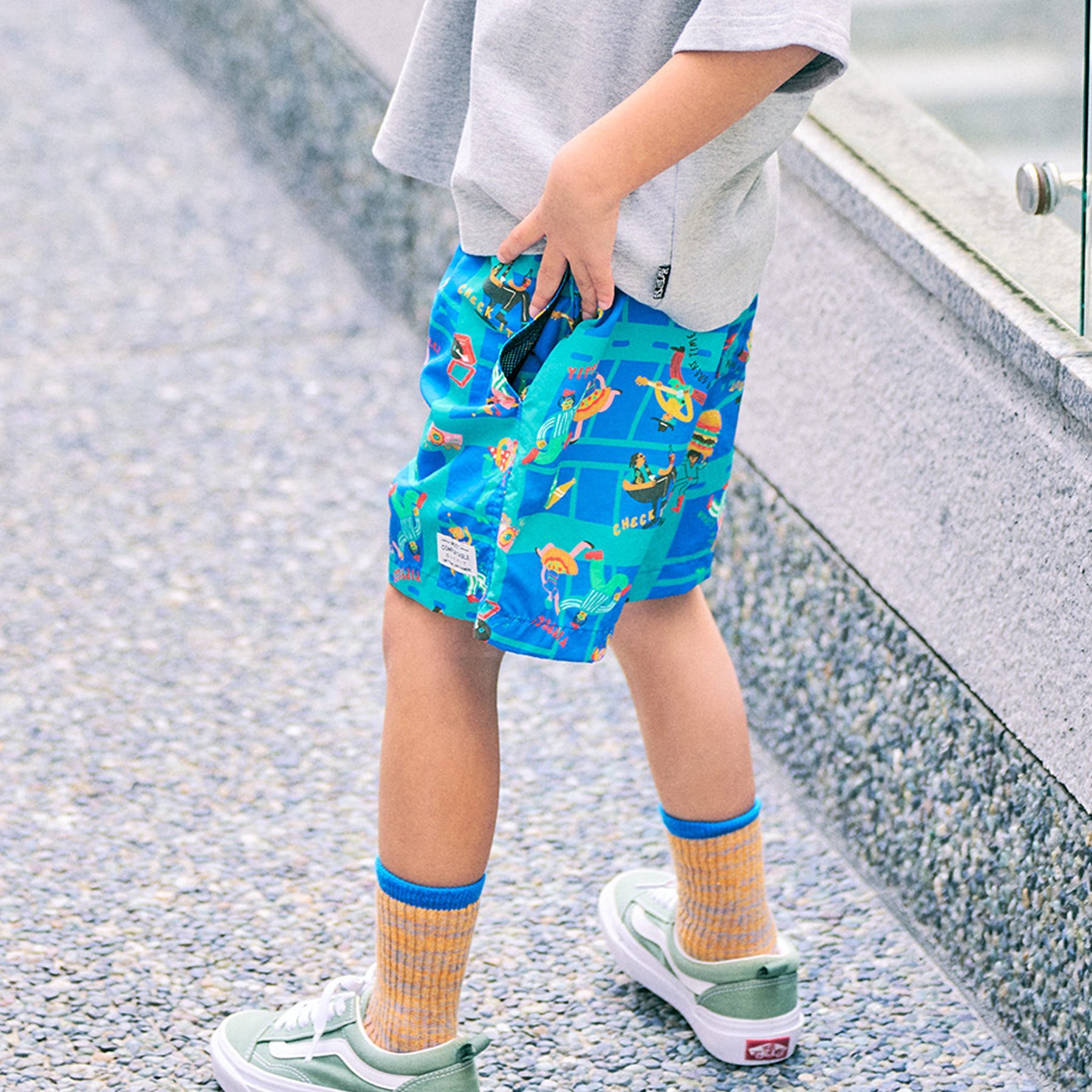 FCRB キッズ　ショート　パンツ F.O.KIDS（エフオーキッズ） 子供服 水陸両用 ハイブリッド ショート