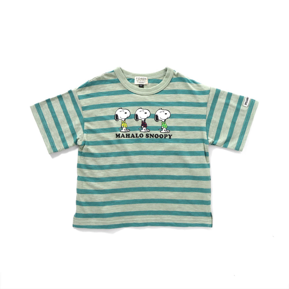 子供服 F.O.KIDS PEANUTS コラボ 半袖 Tシャツ キッズ 女の子 男の子 ピーナッツ...