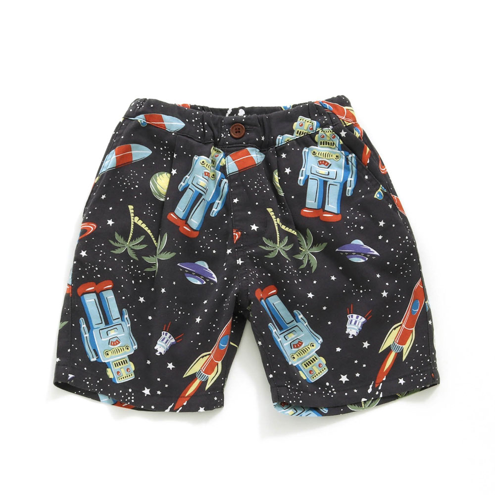 F.O.KIDS 子供服 エフオーキッズ ALOHA SHORTS パンツ 5分丈
