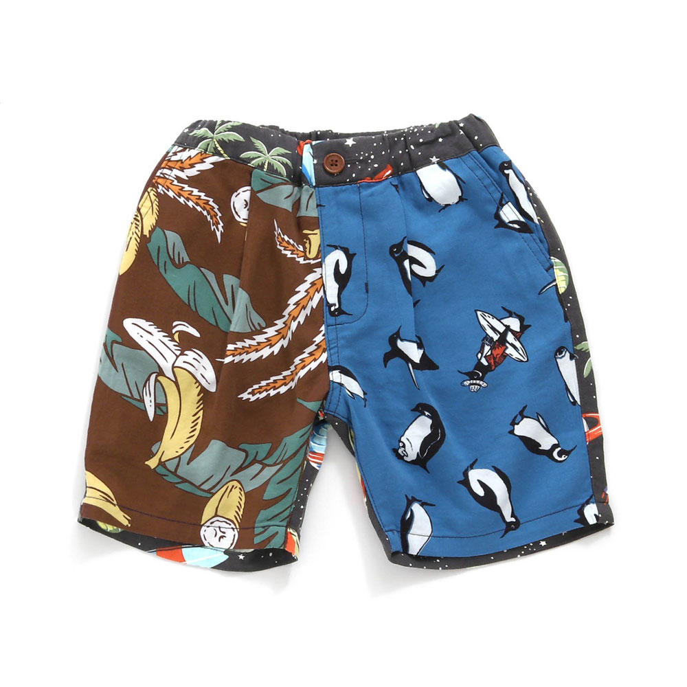 パンキー アロハ マットプリント / Mサイズ F.O.KIDS 子供服 エフオーキッズ ALOHA SHORTS パンツ 5分丈