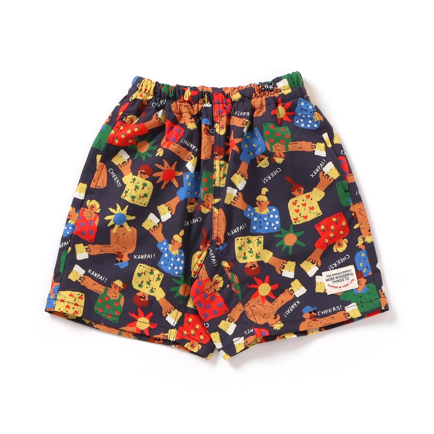 F.O.KIDS（エフオーキッズ） 子供服 水陸両用 アクティブ パンツ 総柄