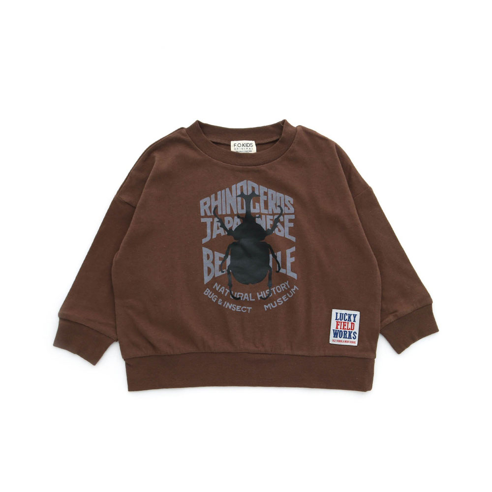 子供服 F.O.KIDS BEETLE 長袖Tシャツ キッズ 女の子 男の子 ジュニア