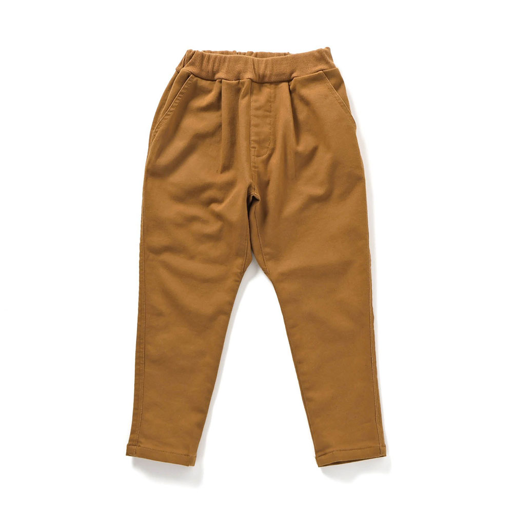 子供服t F.O.KIDS エフオーキッズ やわらか すぽ軽 タック パンツストレッチ 10分丈 男の子 女の子 キッズ ジュニア ズボン ストレッチ 2024秋冬 | F.O.KIDS | 01