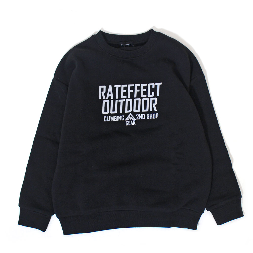 子供服t RAT EFFECT ラットエフェクト 裏起毛 RE OUTDOOR バックプリント トレ...