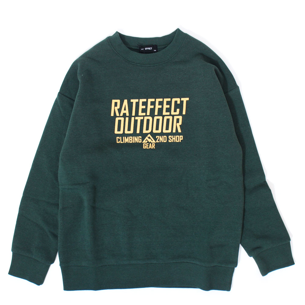 子供服t RAT EFFECT ラットエフェクト 裏起毛 RE OUTDOOR バックプリント トレーナー キッズ 男の子 ジュニア 小学生 あったか 2023秋冬｜mickykids｜04