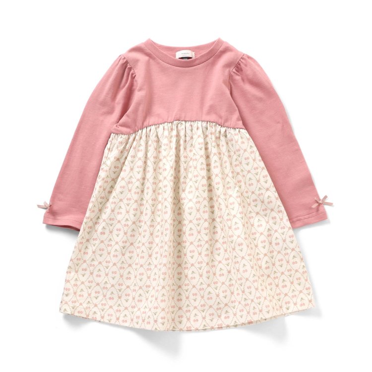 Seraph（セラフ） 子供服 ドッキング ワンピース キッズ スカート