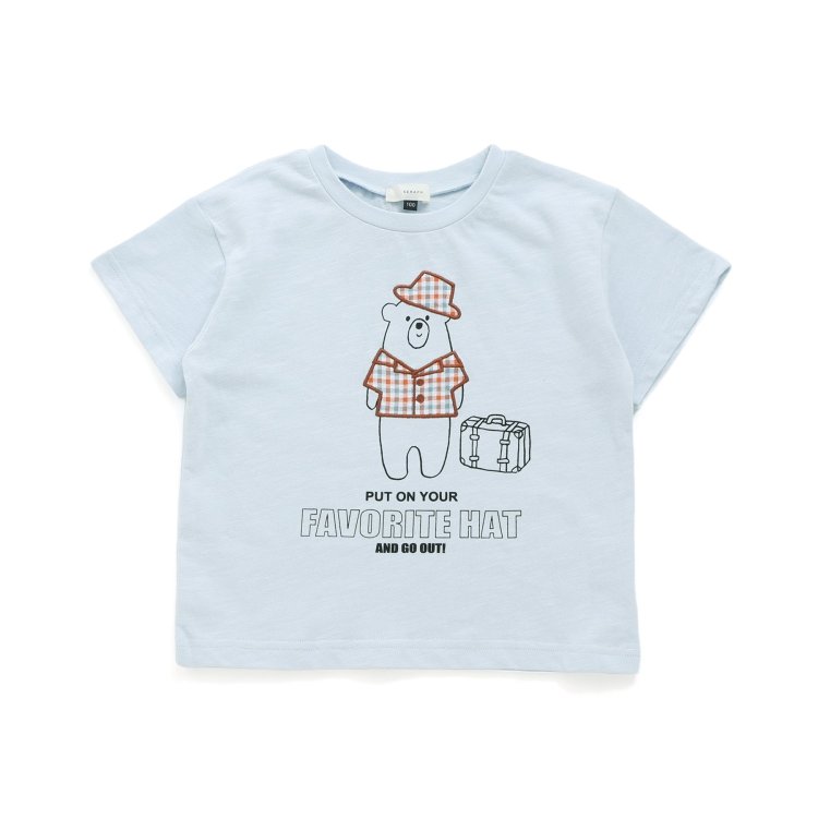 子供服 Seraph BOYS ゆるタッチ モチーフ Tシャツ キッズ 男の子 女の子 2024夏