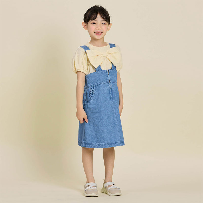 Seraph（セラフ） 子供服 ジャンパー スカート キッズ 女の子 2024夏