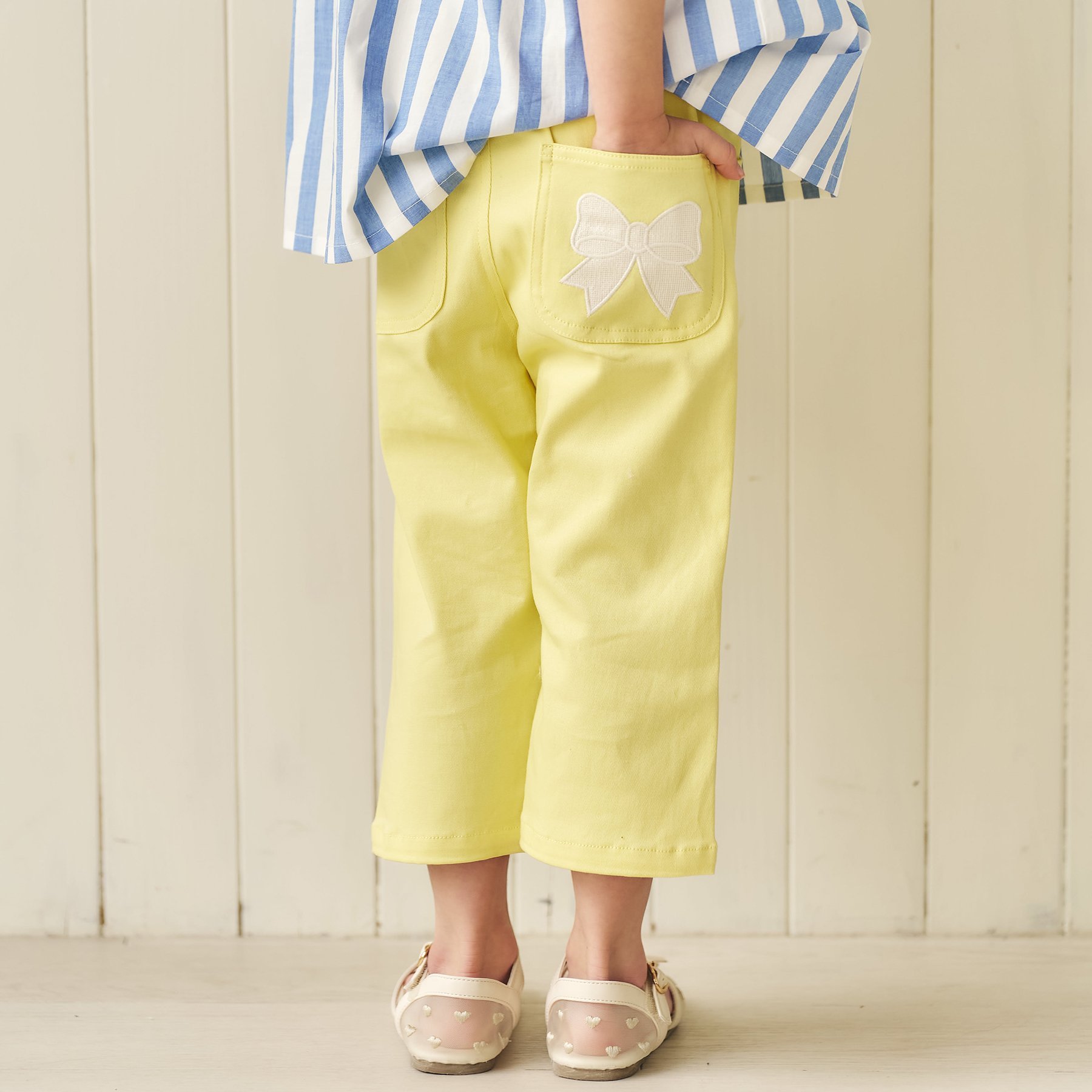Seraph(セラフ) 子供服 クロップド 8分丈パンツ キッズ 女の子 Seraph(セラフ) 子供服 クロップド 8分丈パンツ キッズ 女の子