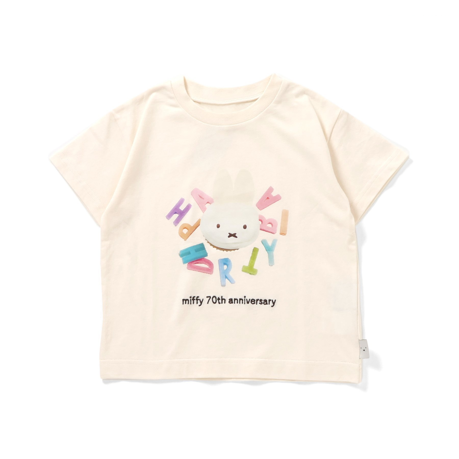 Seraph 子供服 セラフ 70周年 miffy バリエーション Tシャツ