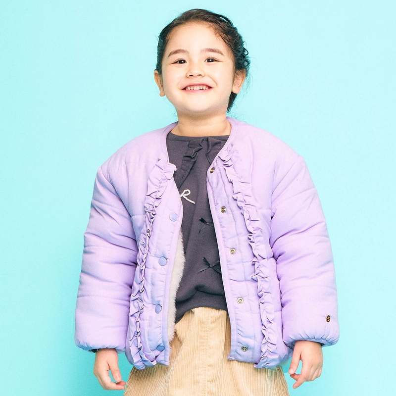 Seraph（セラフ） セール 子供服t Seraph ファー×タフタ フリル