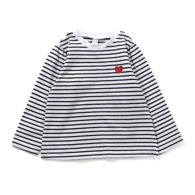 apres les cours 子供服 アプレレクール GIRLSモチーフ 長袖T