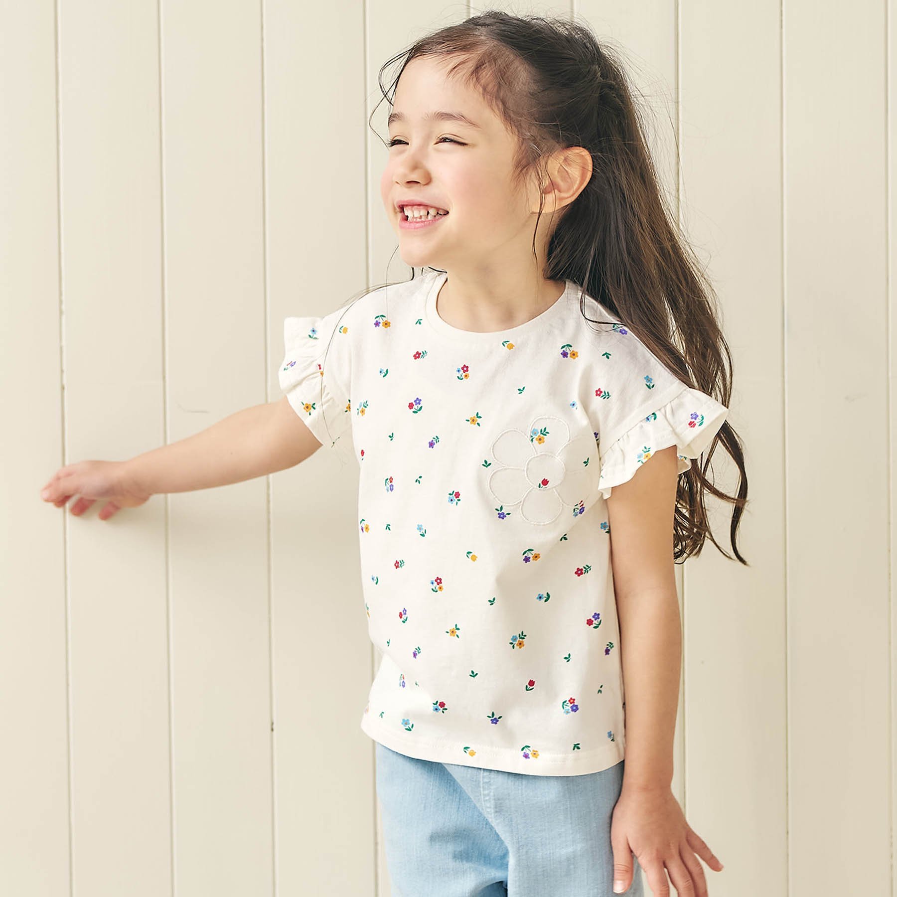 apres les cours（アプレレクール） 子供服 WEB限定ハート フラワー