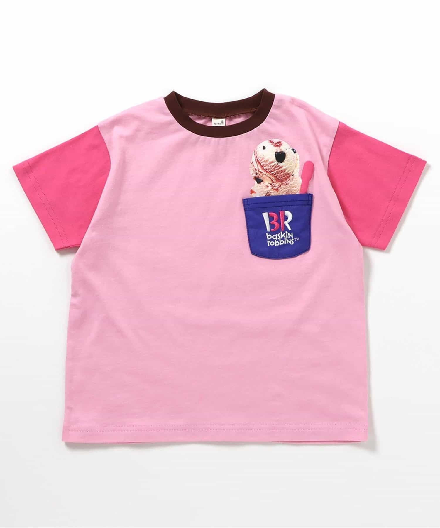 子供服 apres les cours アプレレクール サーティワンアソート Tシャツ 男の子 女の子 キッ 半袖 トップス アイスクリーム おしゃれ かわいい 2025夏 | apres les cours | 07