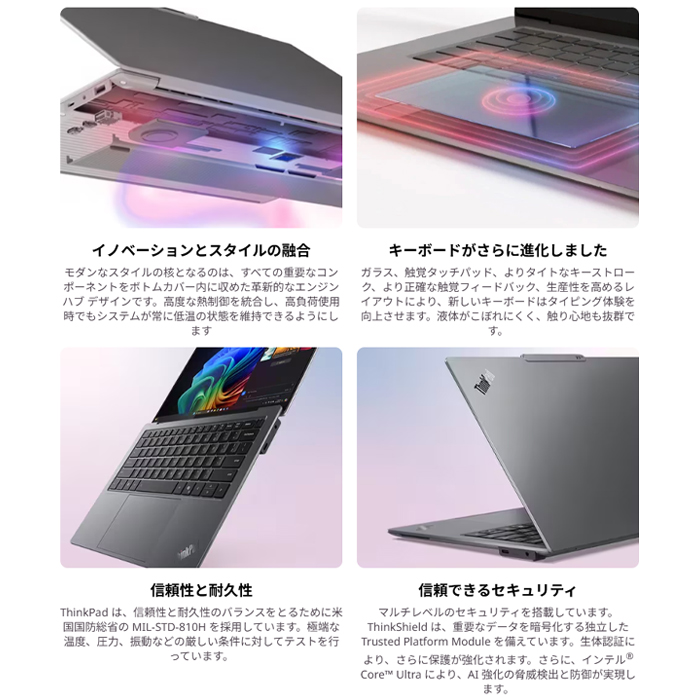 ThinkPad X Lenovo X9 14 Gen 1 Aura Edition ノートPC 21QBCTO1WW