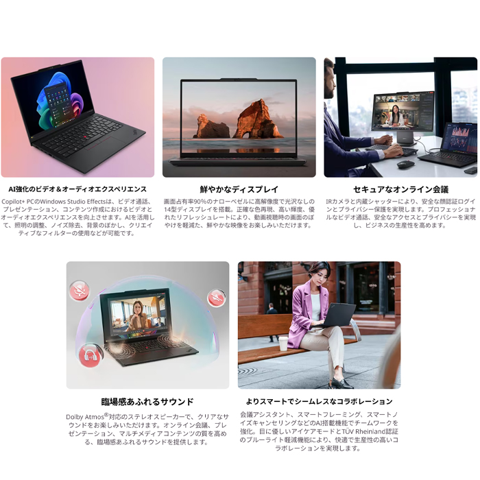 ThinkPad Lenovo E14 Gen 7 ILL ノートPC 21U2CTO1WW Windows11 Pro
