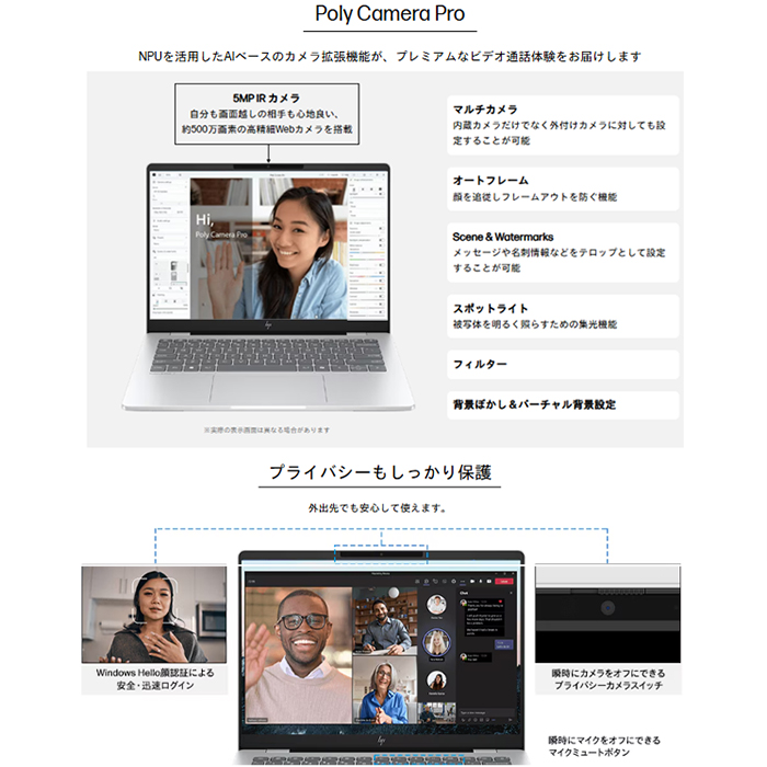 日本HP HP HP OmniBook 7 14-fs0016TU ノートパソコン BK9P1PA#ABJ