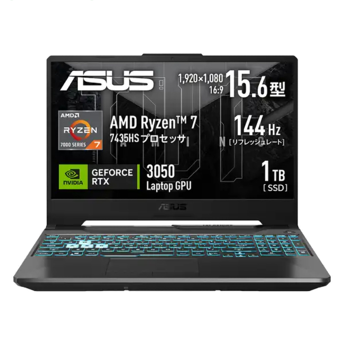 rtx 3050（ASUS／ノートパソコン本体） | スマホ、タブレット