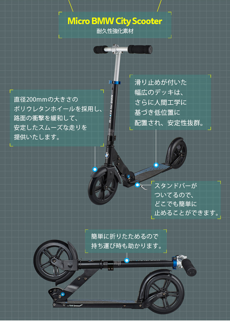 コンビニ受取対応商品 大人 マイクロ Bmw キックボード キックスクーター 大人 ブレーキ付き 折りたたみ メーカー保証 ギフト 送料無料 スクーター 人気 大流行中 Cih Dev Humbird Com