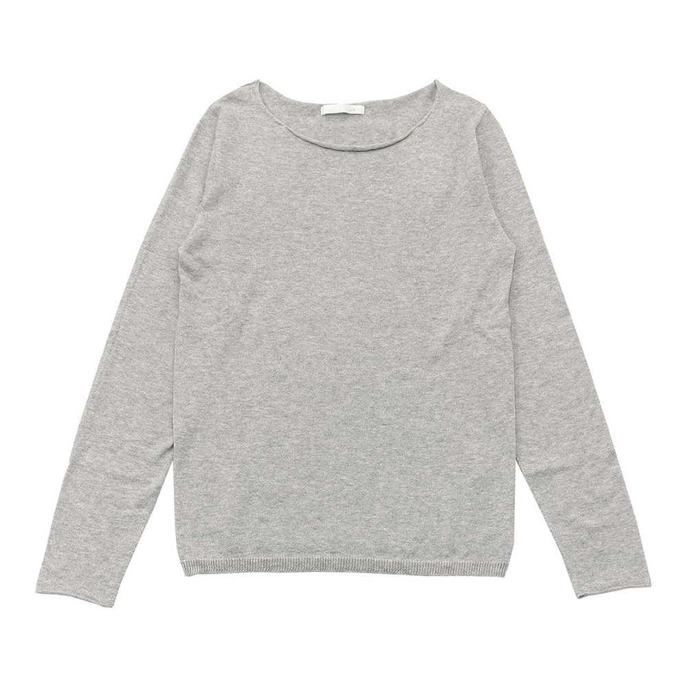 evam eva vie エヴァムエヴァヴィー コットンカシミヤプルオーバー