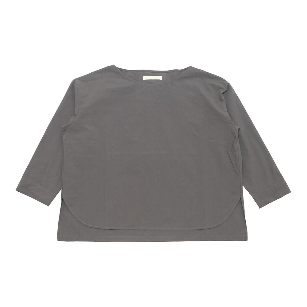 evam eva cupro silk pullover 定価26400円 長袖 日本製 E221T133 キュプラシルク ブラウス シャツ ブラック レディース エヴァムエヴァ【中古】6-0310M△ EVAm eva エヴァムエヴァ セール（レディーストップス