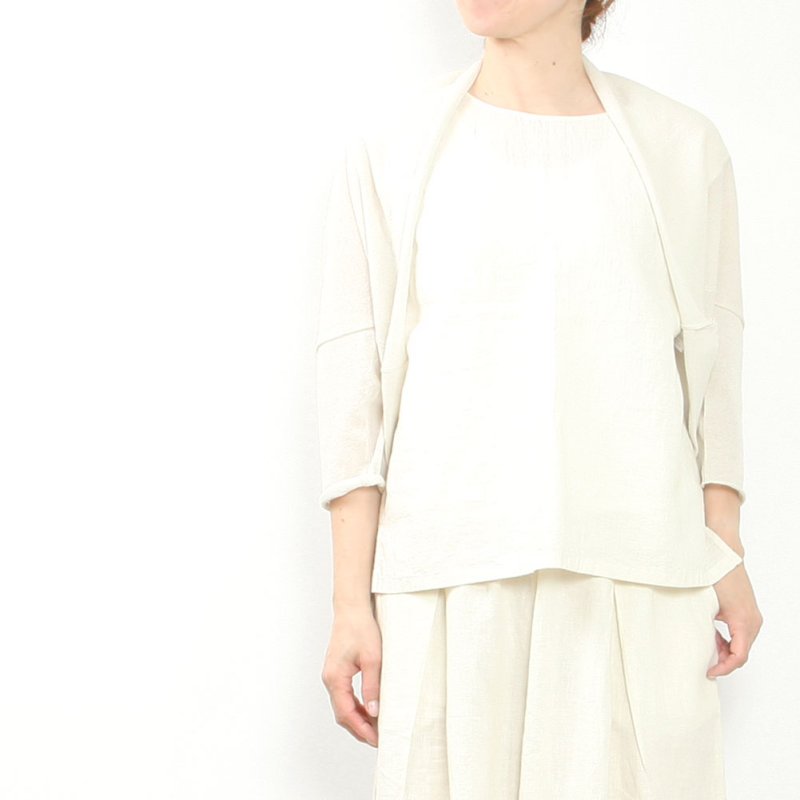 evam eva（エヴァムエヴァ） linen tuck pants E261T234 : MIDLAND