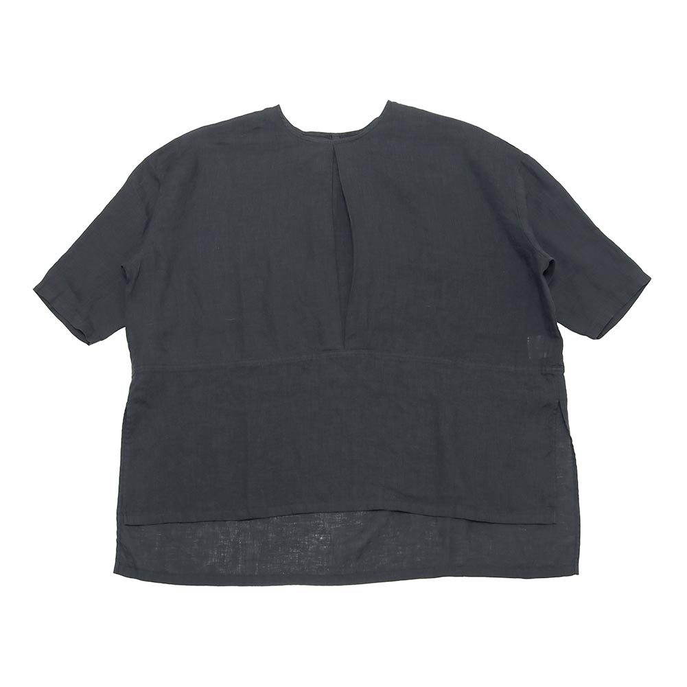 evam eva（エヴァムエヴァ） linen tuck Pullover E261T239 : MIDLAND