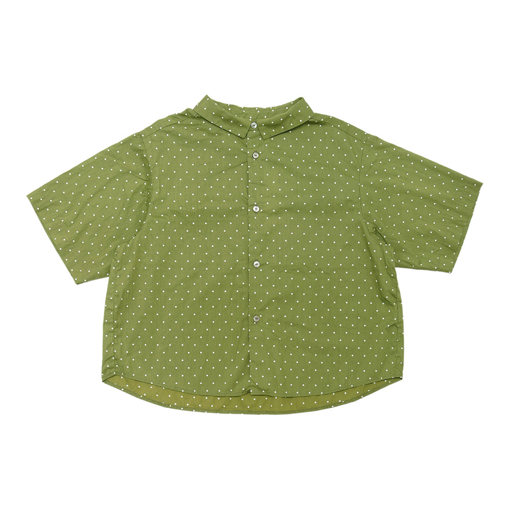 prit（プリット） 5分袖ドットショートシャツ P82635 : MIDLAND SHIP