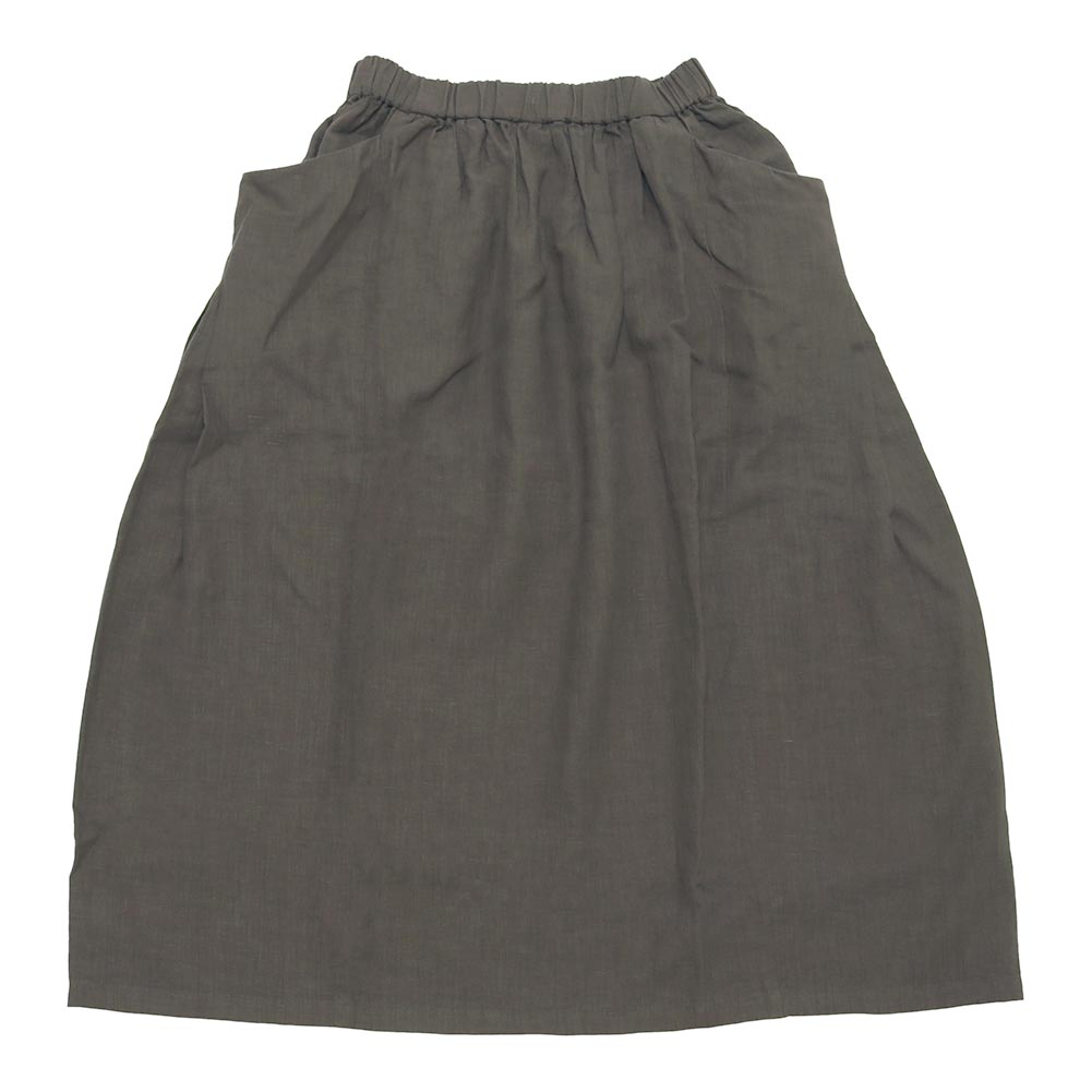 evam eva エヴァムエヴァ water linen skirt E263T009 | evam eva | 01