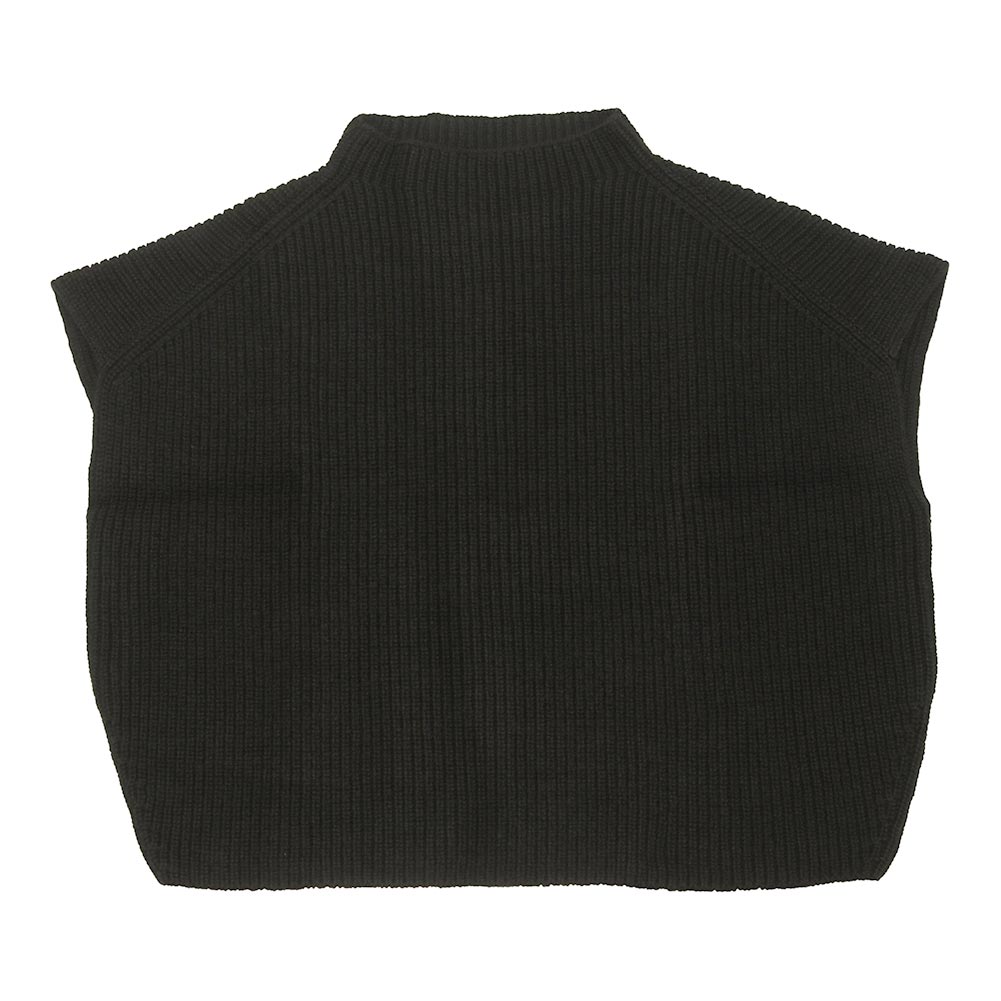 evam eva（エヴァムエヴァ） wool cotton aze vest E263K045 : MIDLAND