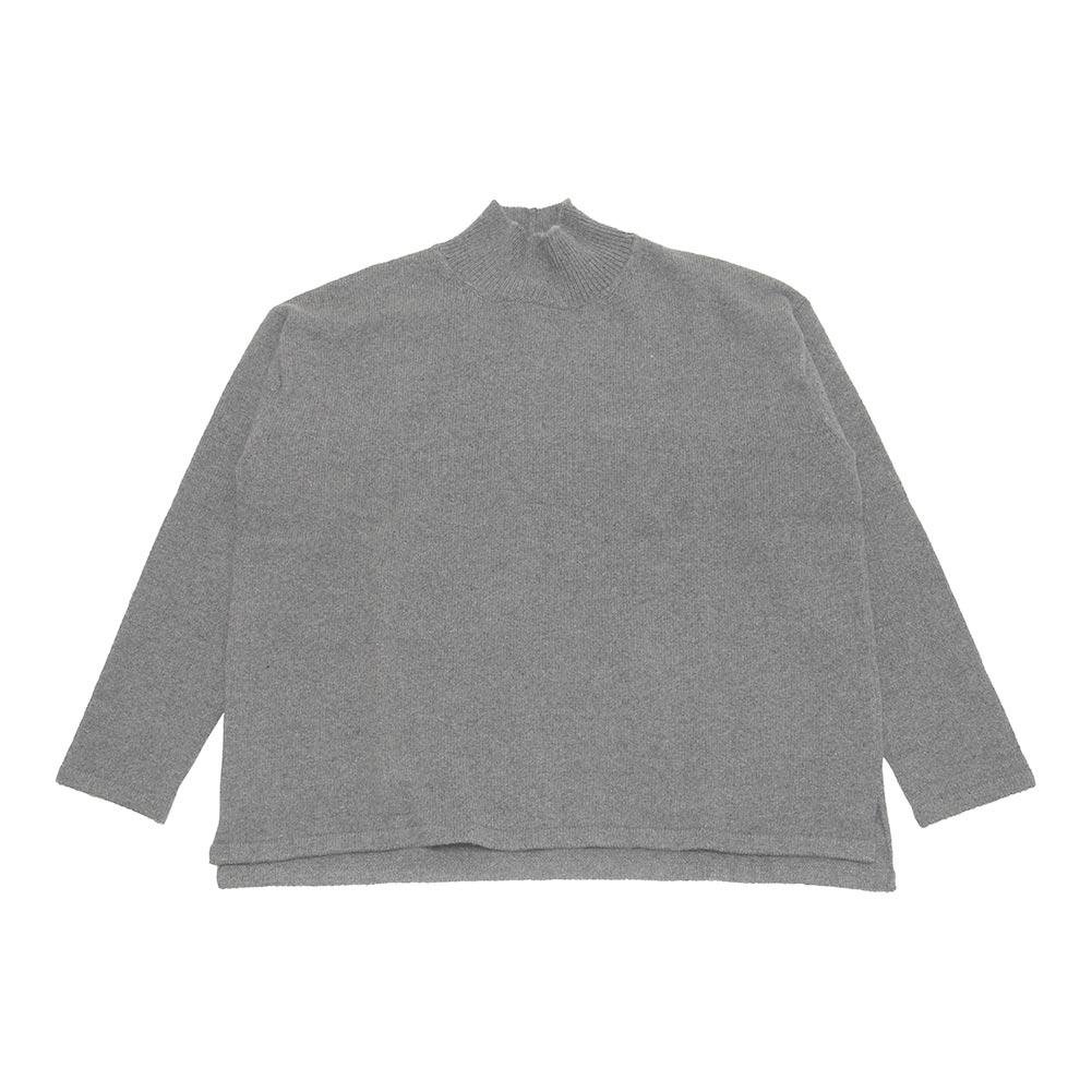 evam eva エヴァムエヴァ wool sable turtleneck E223K194｜midlandship｜04