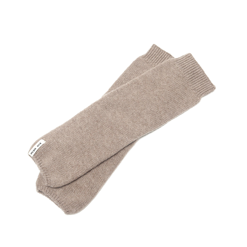 evam eva エヴァムエヴァ cashmere leg warmer E002G066｜midlandship｜04