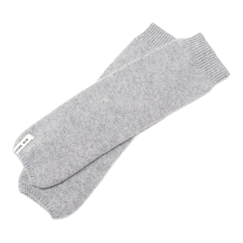 evam eva エヴァムエヴァ cashmere leg warmer E002G066｜midlandship｜03