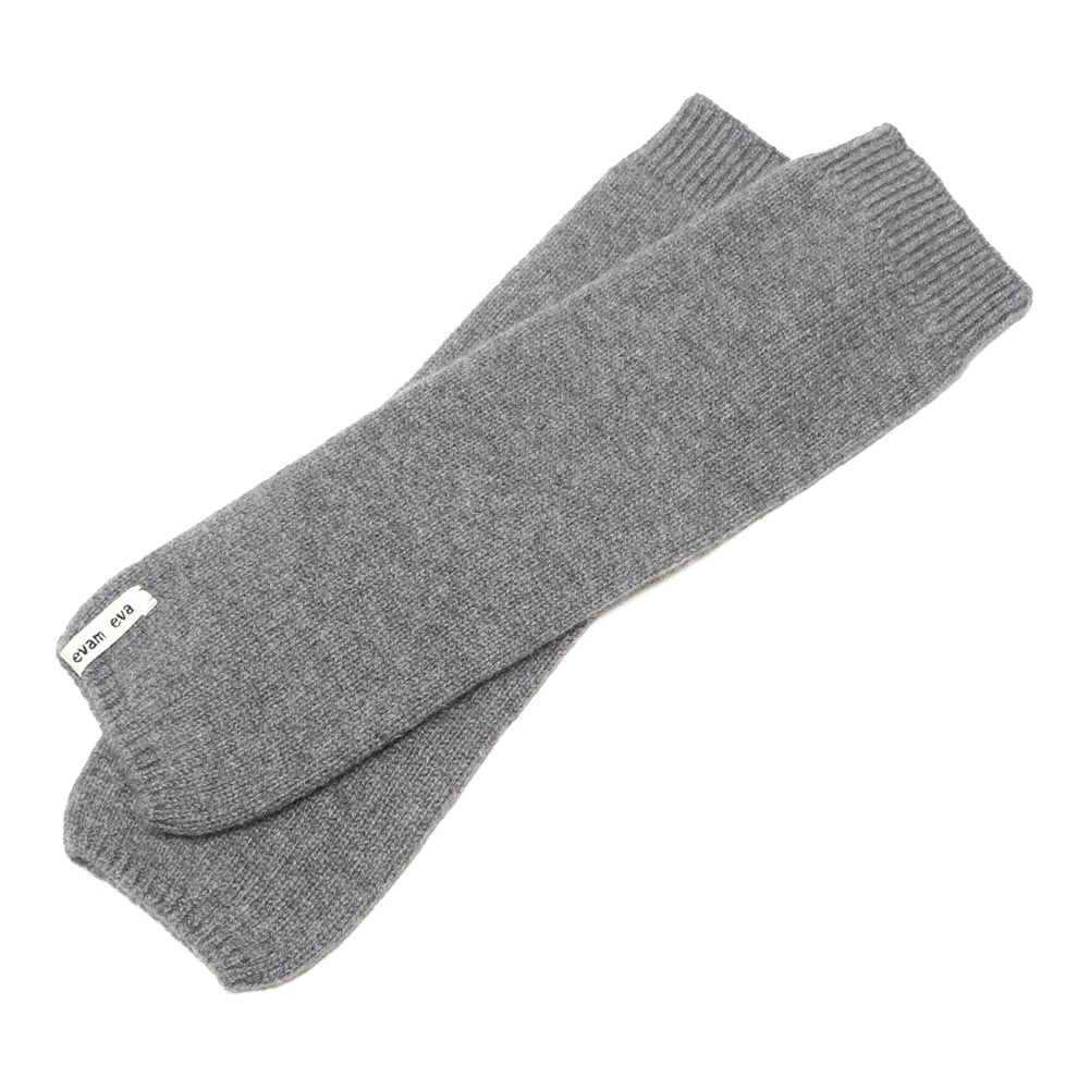 evam eva エヴァムエヴァ cashmere leg warmer E002G066｜midlandship｜05