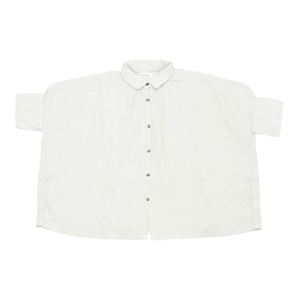 Honnete（オネット） H/SLV Gather Shirt S2 : MIDLAND SHIP - 通販
