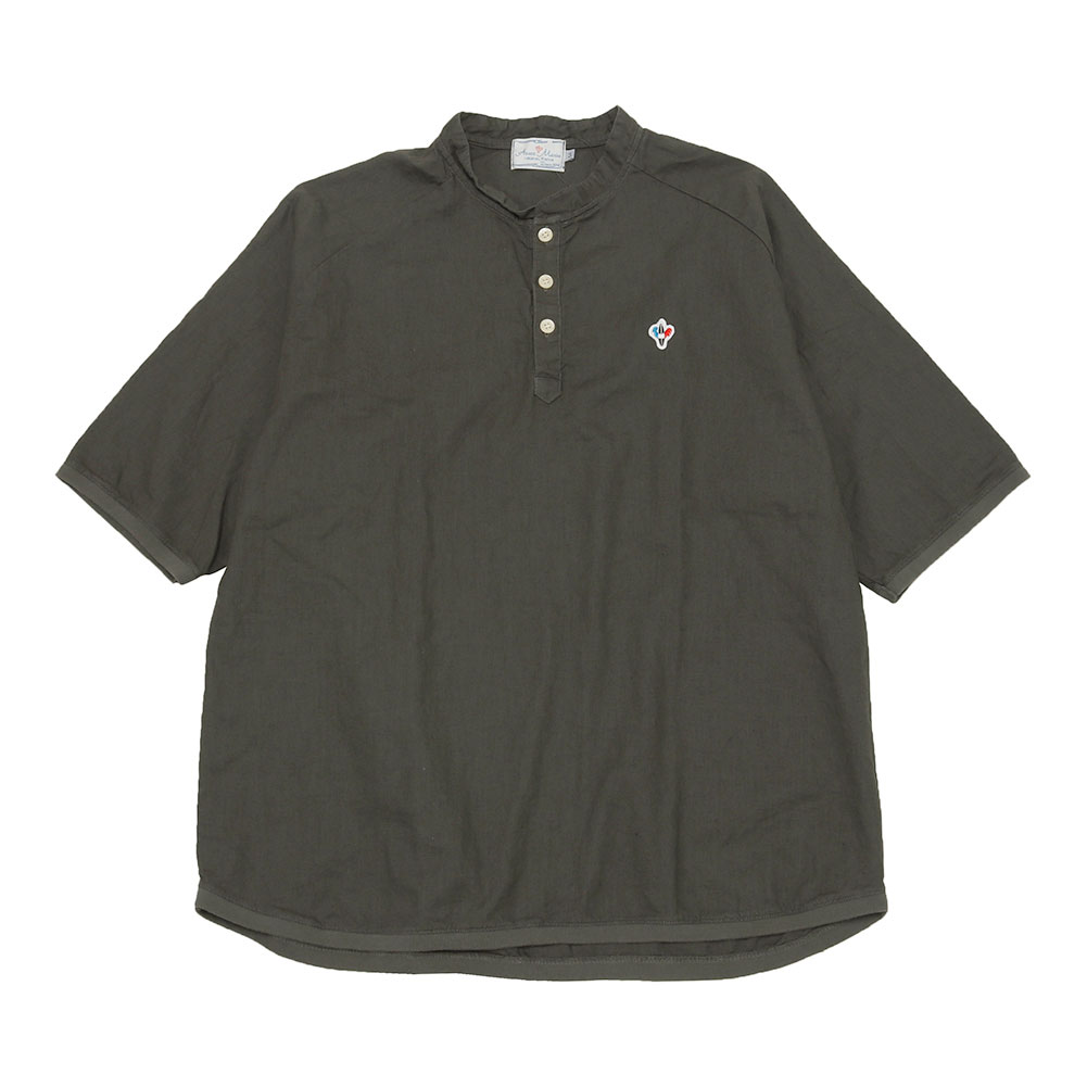 ARVOR MAREE アルヴォマレー FUHAKU STAND POLO COTTON LINEN FHK-STP