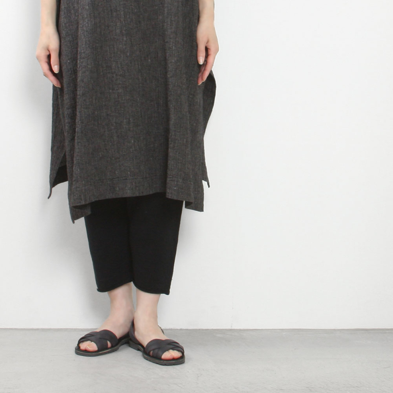 evam eva（エヴァムエヴァ） water linen one-piece E241T063