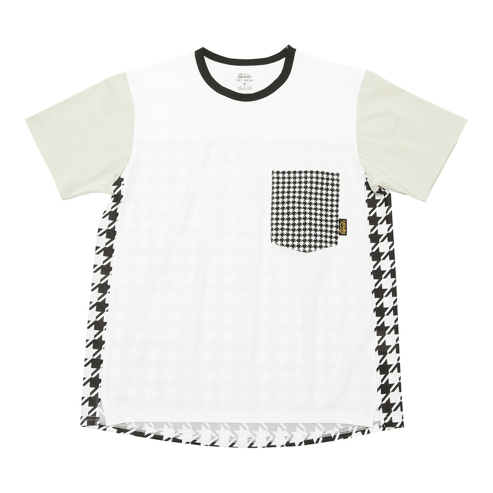 ranor ラナー HOUNDTOOTH TEE 817-1-178 : MIDLAND SHIP - 通販