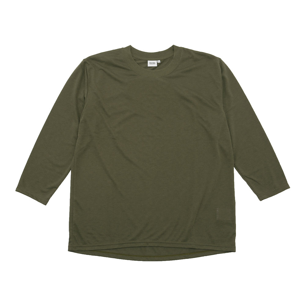 BRING ブリング DRYCOTTONY 9分袖 T-shirt BD0120 : MIDLAND SHIP 