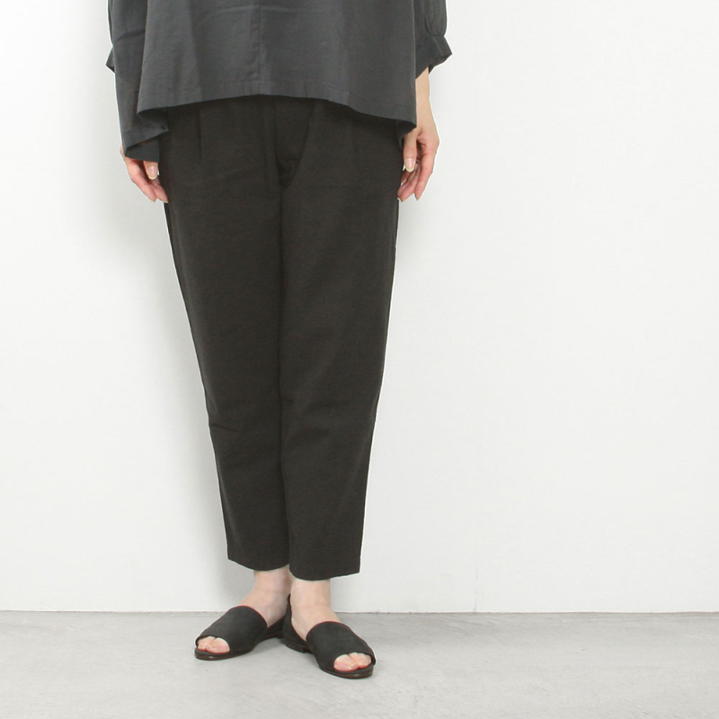 evam eva エヴァムエヴァ linen cotton long vest E251T034 evam eva[エヴァムエヴァ]linen cotton long vest E251T034