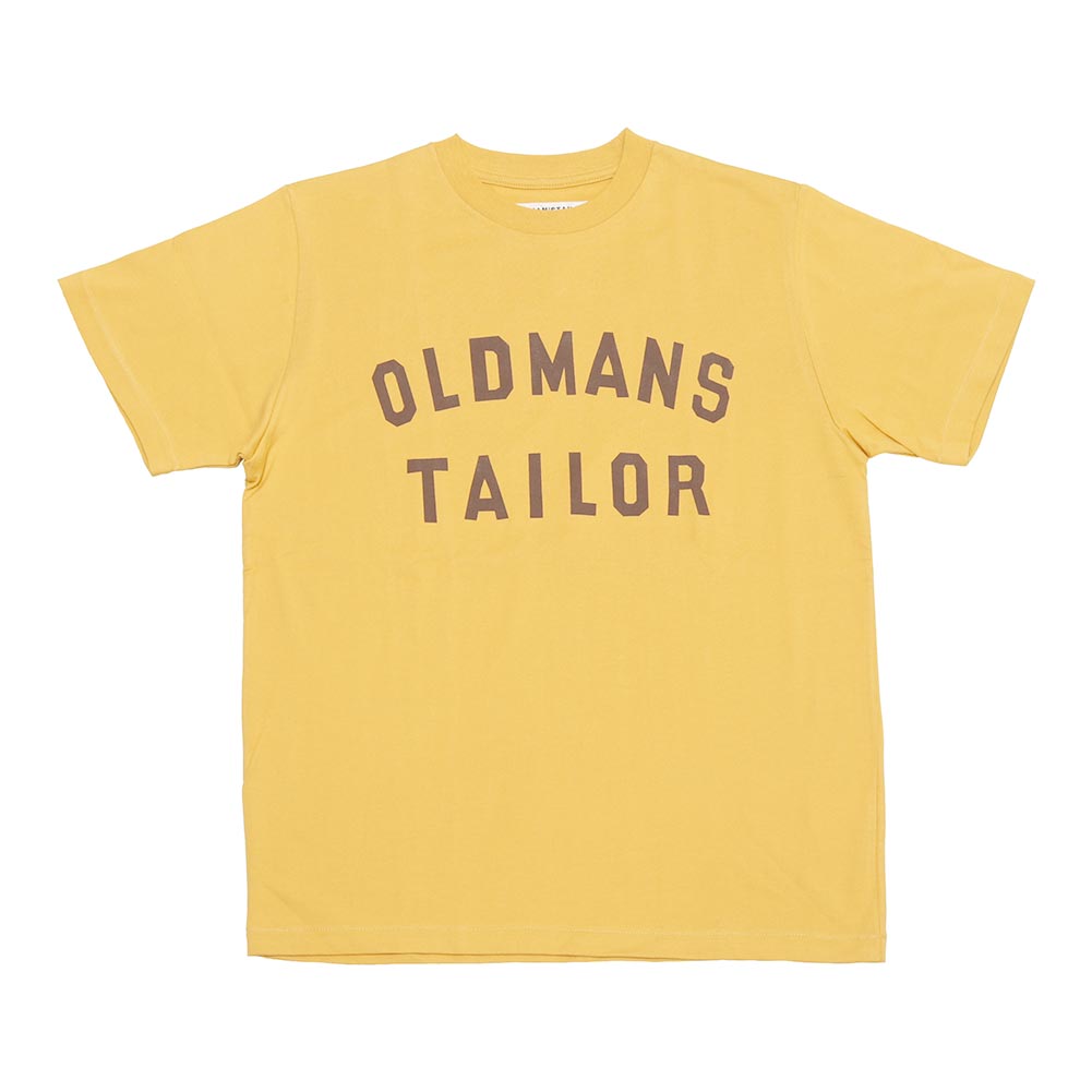 OLDMANS TAILOR オールドマンズ テーラー OMT RUBBER PRINT CREW S/S  