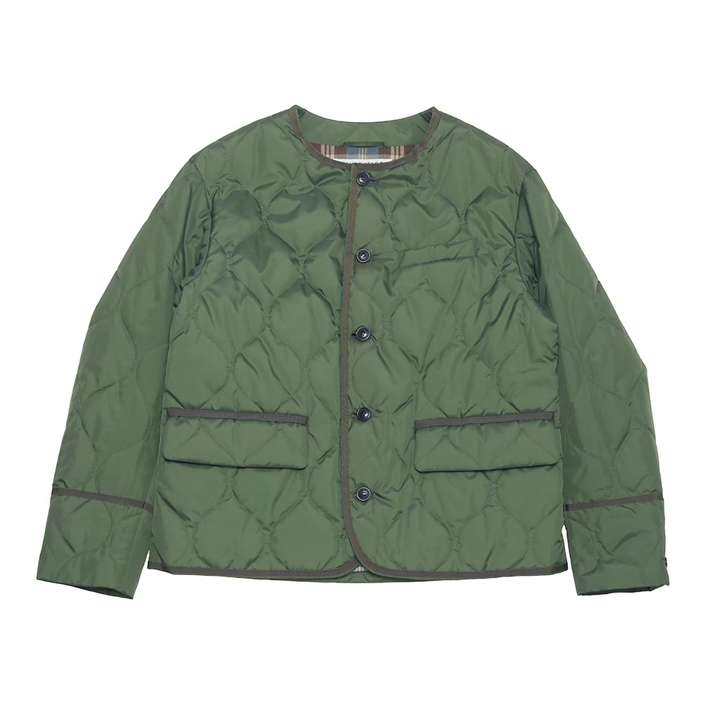 OLDMANS TAILOR オールドマンズ テーラー QUILING NOCOLLAR JKT OMT
