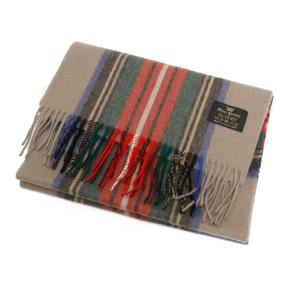 Glen Prince グレンプリンス タータンチェックストール LSS1TARTAN