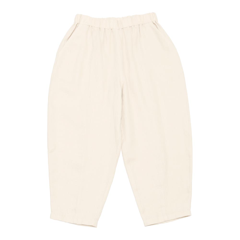 evam eva（エヴァムエヴァ） linen cropped pants E251T232 : MIDLAND